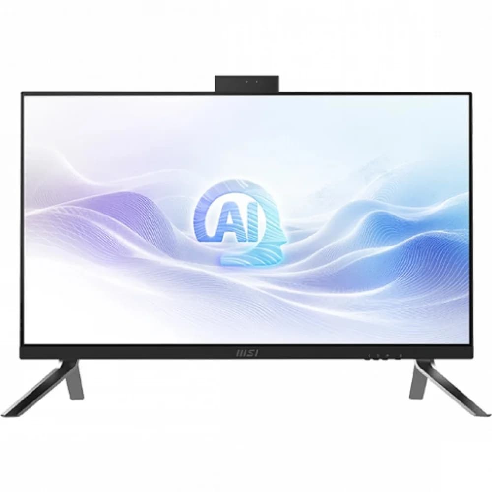 Моноблок MSI Modern AM273QP AI 1UM-088XRU 27" WQHD Core Ultra 7 155H (1.4) 32Gb SSD1Tb Graphics CR без ОС 2.5Gigabit WiFi BT 150W клавиатура мышь Cam черный 2560x1440