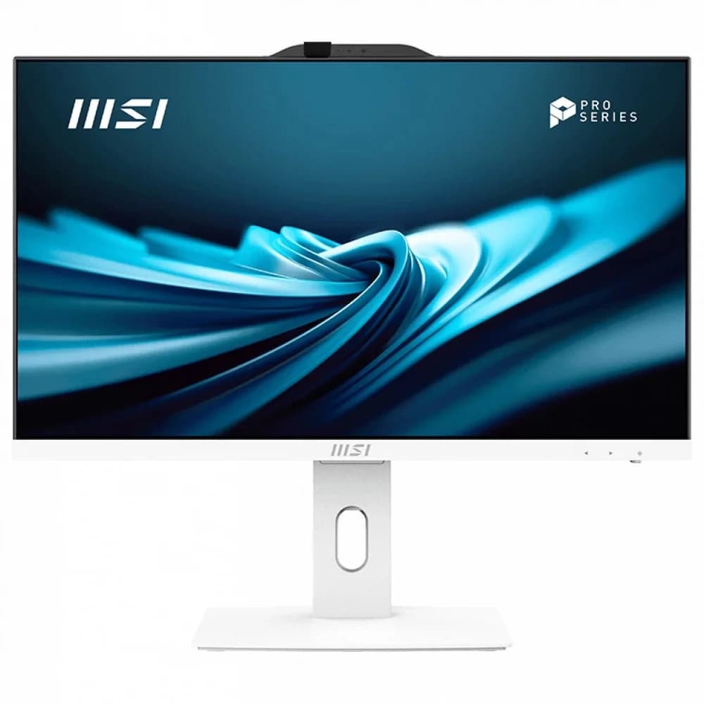 Моноблок MSI Pro AP242P 14M-669XRU 23.8" Full HD i3 14100 (3.5) 8Gb SSD512Gb UHDG 730 noOS GbitEth WiFi BT 120W клавиатура мышь Cam белый 1920x1080
