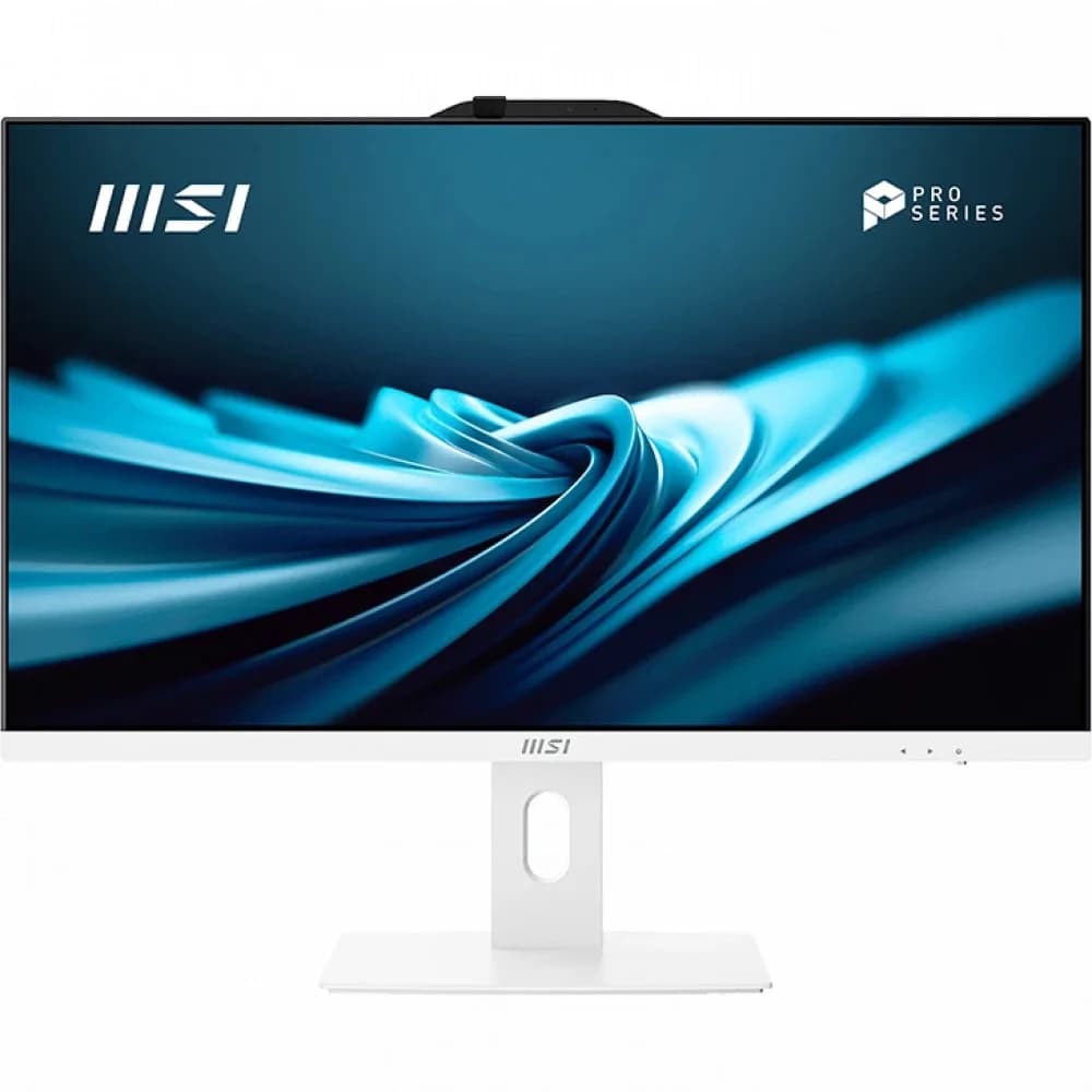 MSI Pro AP272P 14M AiO 27" FHD(1920x1080)IPS AG Non-touch, Core i7-14700 (2.1GHz), 16Gb DDR5(2x8Gb), 512GB SSD M.2, Intel UHD, WiFi, BT, camera, WirelessKB&mouse Eng/Rus,noOS,1y war-ty, White