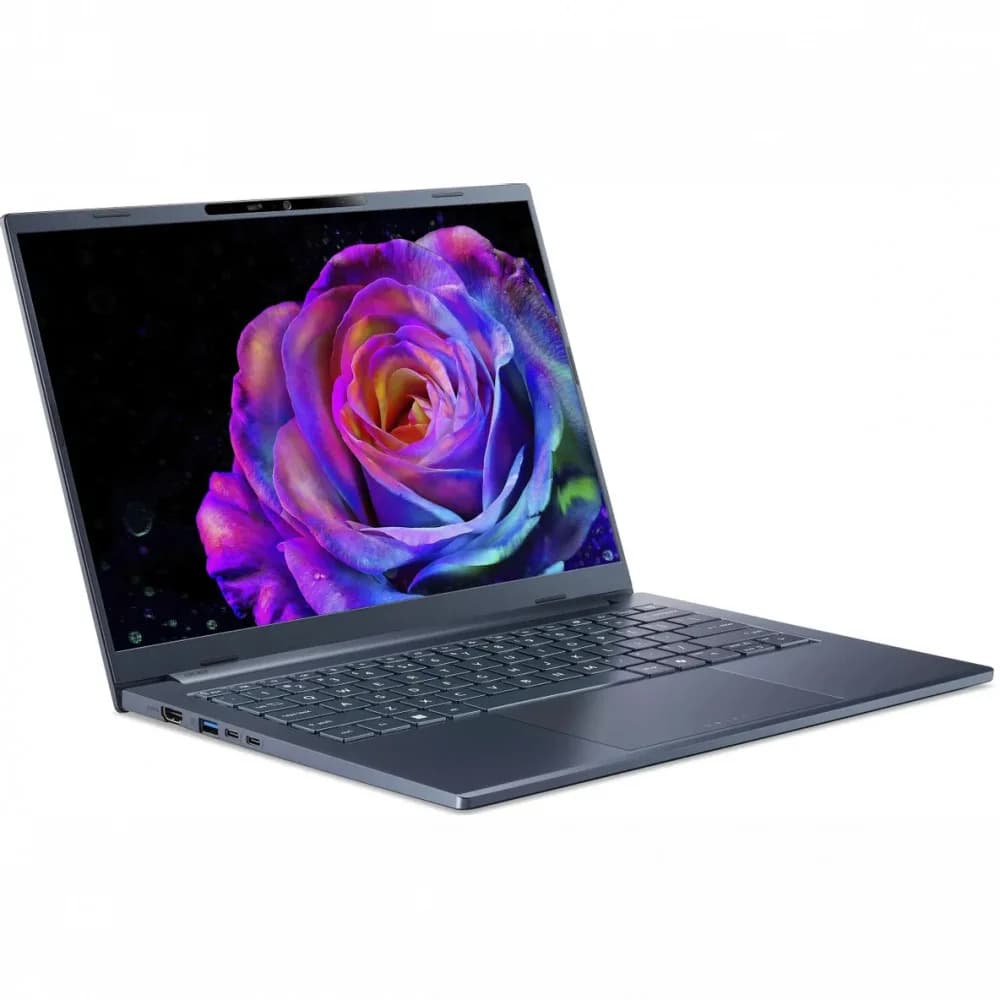 Ноутбук Acer Swift Go 14 AI SFG14-75-77RL Intel Core Ultra 7 256V/16Gb/SSD1Tb/14"/OLED/WUXGA/1920x1200/60Hz/NoOS/Blue (NX.JNBCD.008)