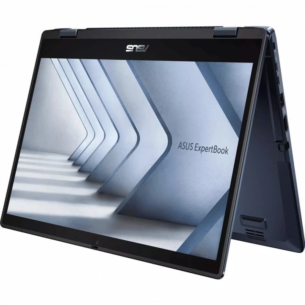 Ноутбук Asus Expertbook B3 Flip B3402FVA-I716512B7D Core 7 150U 16Gb SSD512Gb Intel UHD Graphics 14" IPS FHD (1920x1080) без ОС black WiFi BT Cam (90NX07N1-M02MD0)