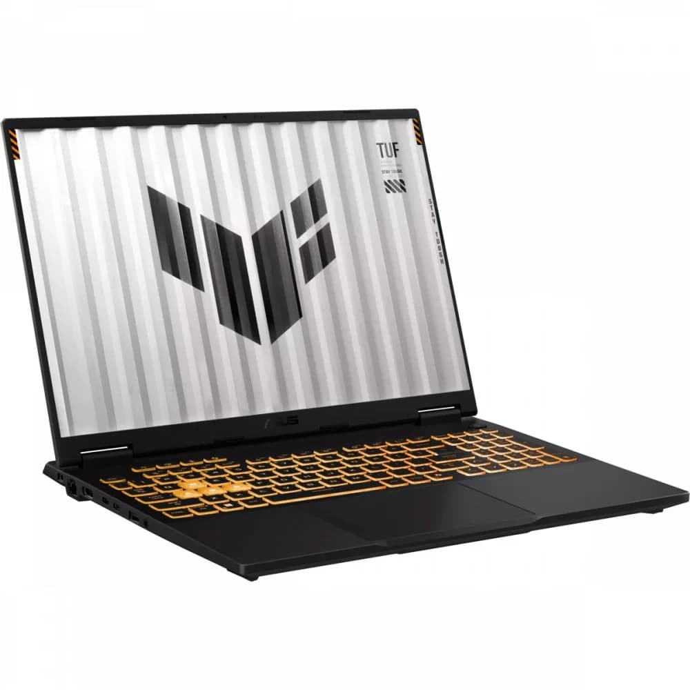 Ноутбук ASUS TUF Gaming F16 FX608JHR-RV166 Intel Core i5-14450HX/16Gb (1*16 D5)/SSD512Gb/RTX5050 8Gb (115W)/16"/IPS/WUXGA/1920x1200/165Hz/NoOS/RJ-45/Jaeger Gray/2.2kg