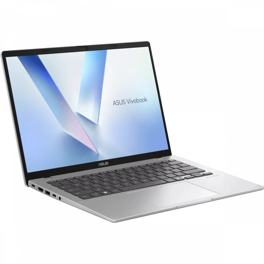Ноутбук/ ASUS M1407KA-LY028 14"(1920x1200 (матовый) IPS)/AMD Ryzen AI 5 340(2Ghz)/16384Mb/512PCISSDGb/noDVD/Int:AMD Radeon/Cam/BT/WiFi/42WHr/war 1y/1.46kg/Cool Silver/DOS
