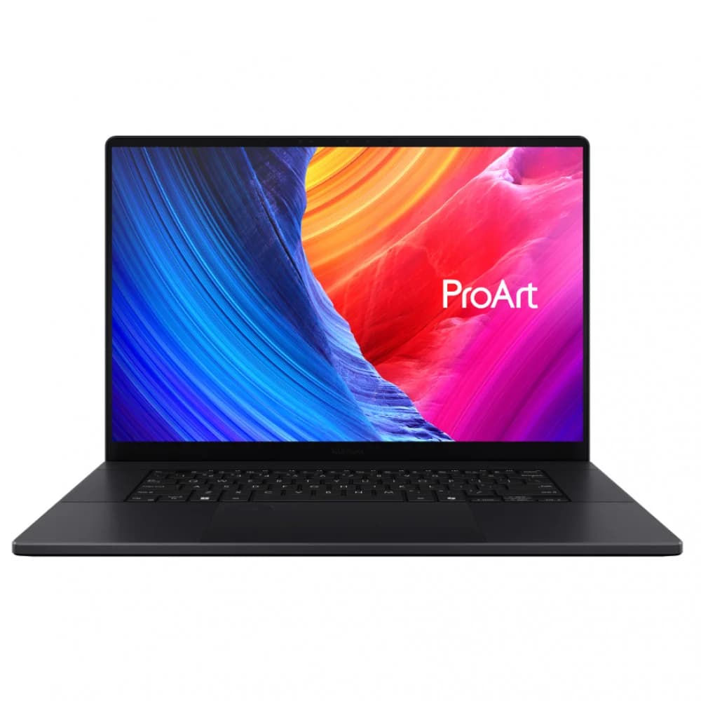 Ноутбук, ASUS, ProArt P16 H7606WM-SR118X, 90NB15L1-M009M0, 16", 3K 2880x1800, OLED, 120Hz, Ryzen AI 9 HX 370, 32GB LPDDR5X, 2TB SSD M.2, NVIDIA GeForce RTX 5060, 8GB GDDR7, Windows 11 Pro, Черный +