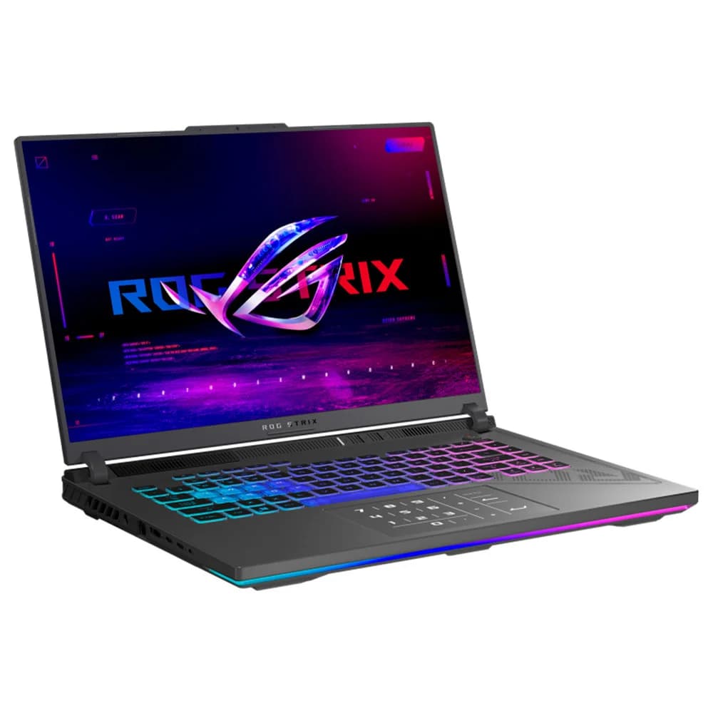 Ноутбук Asus/ROG Strix G16/G614PR-RV027/Ryzen 9/8940HX/2,4 GHz/16 Gb/M.2 PCIe SSD/1000 Gb/No ODD/GeForce/RTX 5070 Ti/12 Gb/16 ''/1920x1200/Без операци