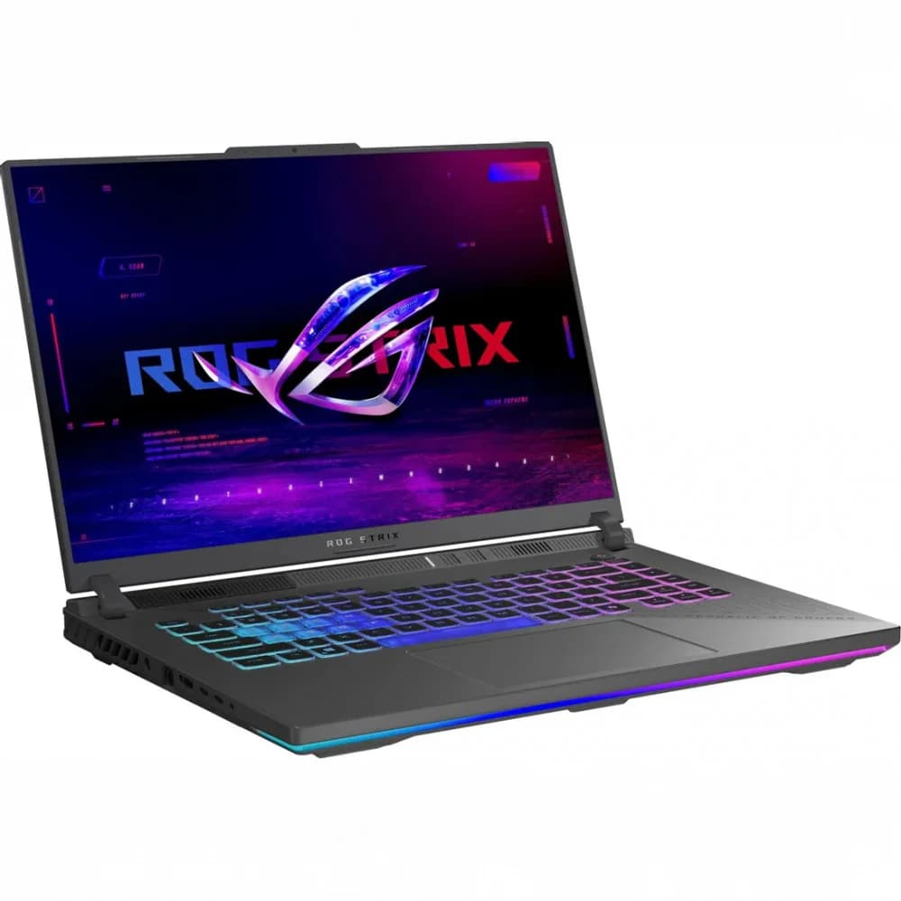 Ноутбук Asus ROG Strix G16 G614PR-RV089 Ryzen 9 8940HX 32Gb SSD1Tb NVIDIA GeForce RTX5070Ti 12Gb 16" IPS WUXGA (1920x1200) без ОС grey WiFi BT Cam (90NR0NJ7-M00620)