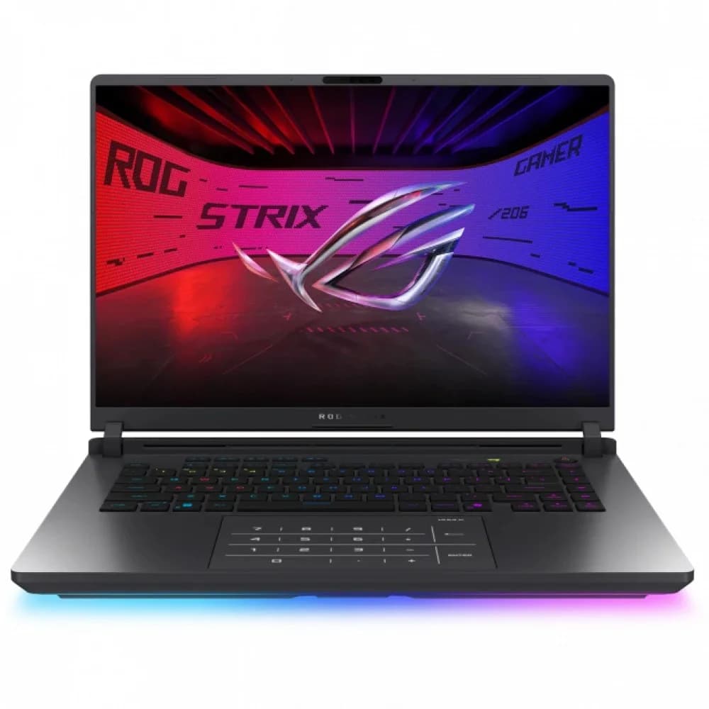 Ноутбук Asus ROG Strix G16 G615JMR-S5202 Core i7 14650HX 16Gb SSD1Tb NVIDIA GeForce RTX 5060 8Gb 16" IPS WQXGA (2560x1600) без ОС grey WiFi BT Cam (90NR0LB1-M00950)