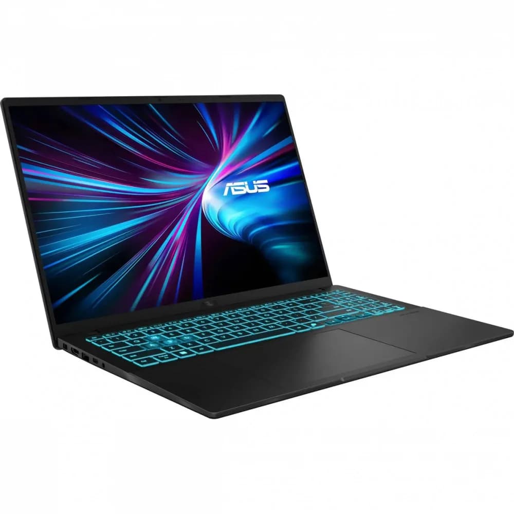 Ноутбук Asus V16 V3607VM-TK220 Core 5 210H 16Gb SSD512Gb NVIDIA GeForce RTX 5060 8Gb 16" IPS WUXGA (1920x1200) без ОС black WiFi BT Cam (90NB16K1-M00HK0)