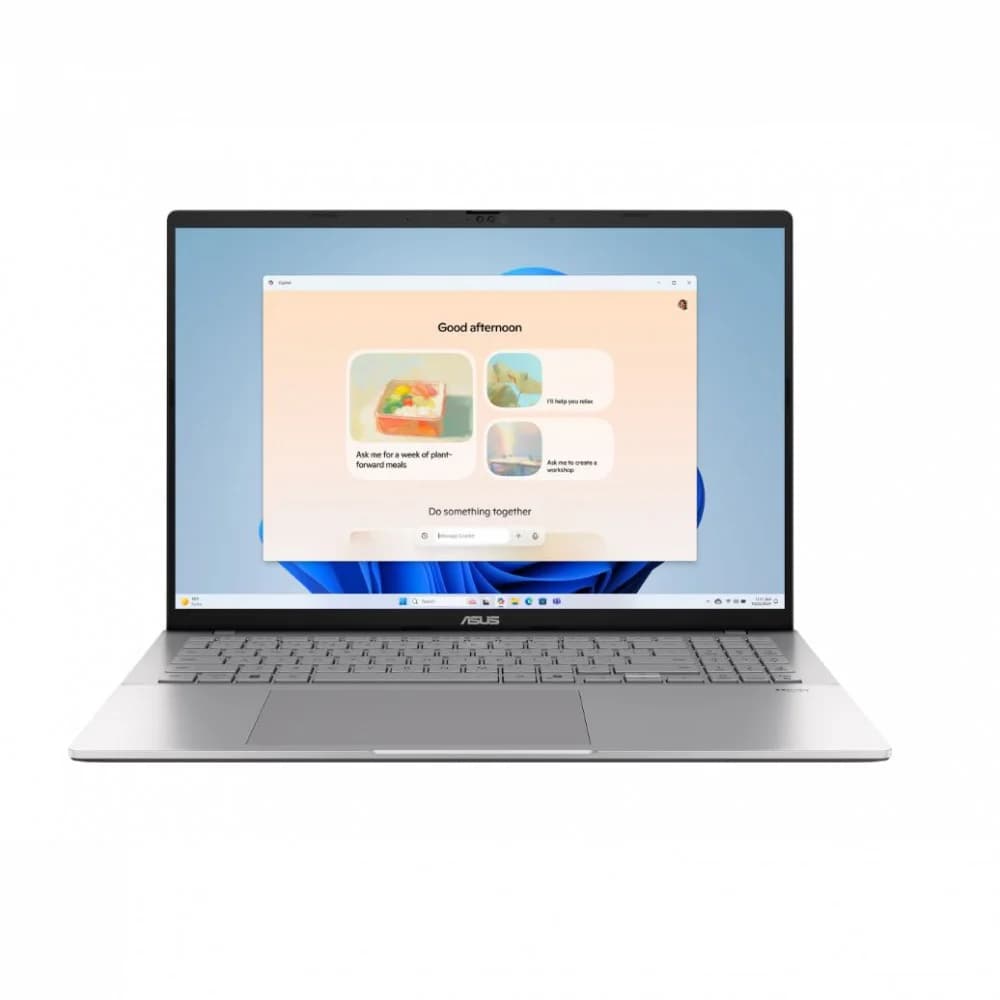 Ноутбук Asus/Vivobook S16 / S3607VA-RP097W/1г/Core 5/210H/2,2 GHz/16 Gb/M.2 PCIe SSD/512 Gb/No ODD/Graphics/UHD/256 Mb/16 ''/1920x1200/Windows 11/Home