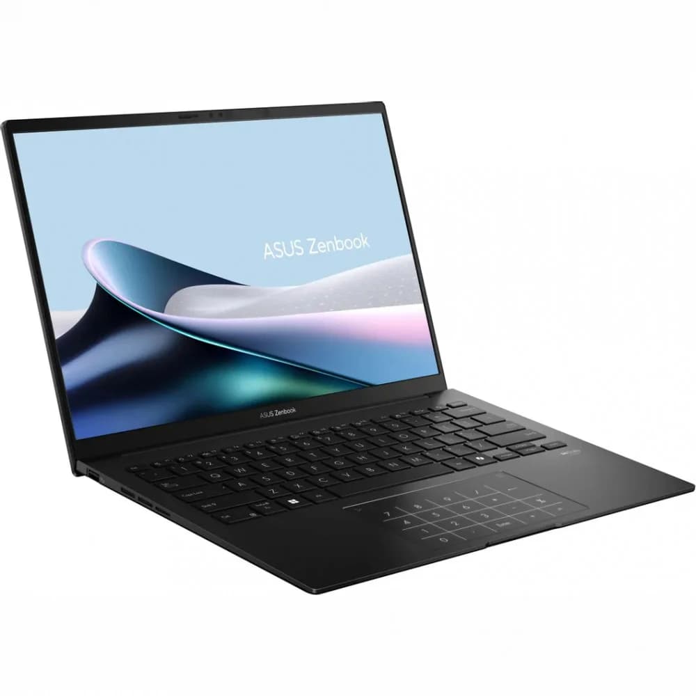 Ноутбук Asus Zenbook 14 UM3406GA-QD118 Ryzen AI 5 430 16Gb SSD1Tb AMD Radeon Graphics 14" OLED WUXGA (1920x1200) без ОС black WiFi BT Cam Bag (90NB17R1-M006D0)