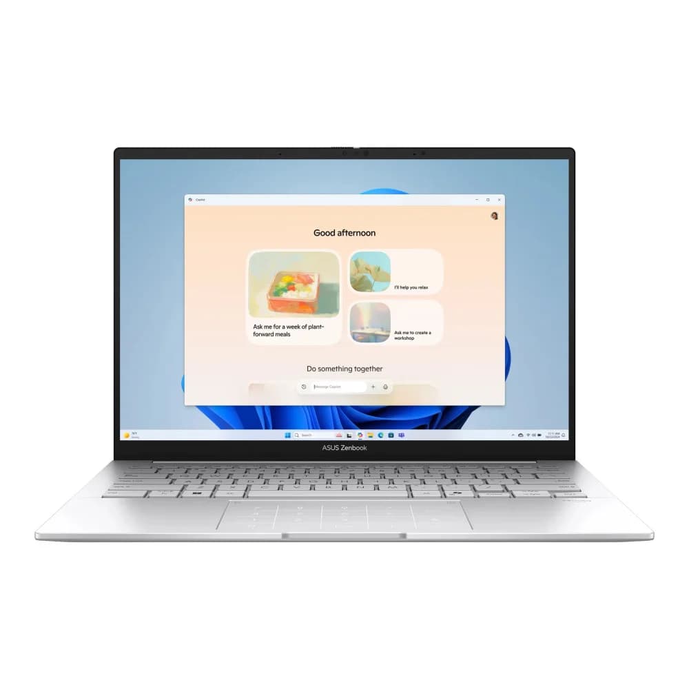 Ноутбук Asus/Zenbook 14 UX3405CA-PP157W/1г/Core Ultra 9/285H/2,9 GHz/16 Gb/PCIe NVMe SSD/1000 Gb/No ODD/Graphics/Arc/256 Mb/14 ''/2880x1800/Windows 11