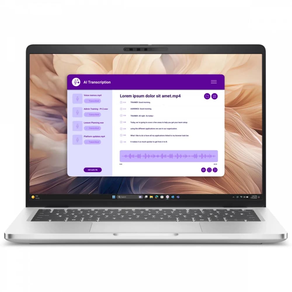 Ноутбук Dell/Pro 14 Plus PB14250/3г/Core Ultra 7/265U/2,1 GHz/16 Gb/SSD/512 Gb/No ODD/Graphics/integrated/14 ''/1920x1200/Windows 11/Pro/Backlit Kb/Fi