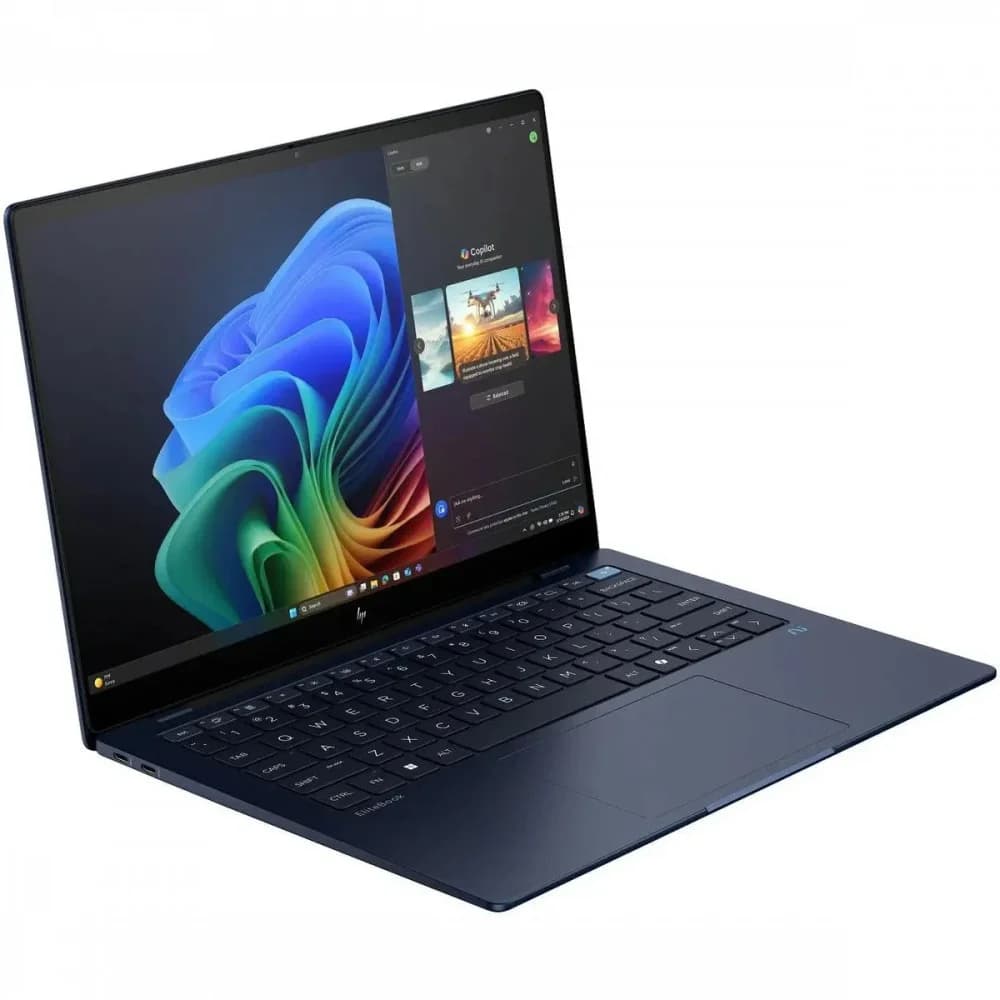 Ноутбук HP EliteBook Ultra G1q8 Snapdragon X Plus X1P-42-100 16Gb SSD512Gb Intel Arc 14" WUXGA (2240x1400)/ENGKBD Windows 11 Pro 64 dk.blue WiFi BT Cam (9M4E6AT)