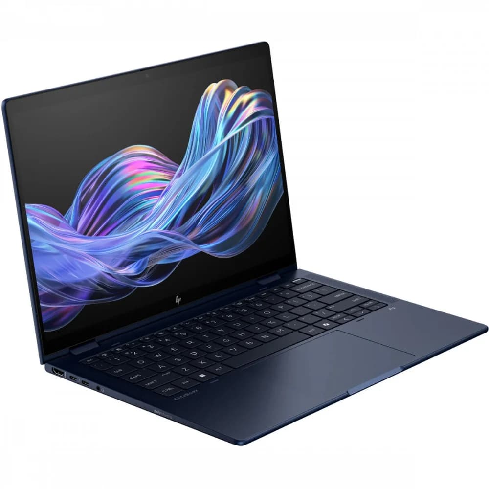Ноутбук HP EliteBook X Flip G1i Core Ultra 7 258V 32Gb SSD1Tb Intel Arc 14" Touch WUXGA (1920x1200)/ENGKBD Windows 11 Pro 64 dk.blue WiFi BT Cam (CW0U5ET)