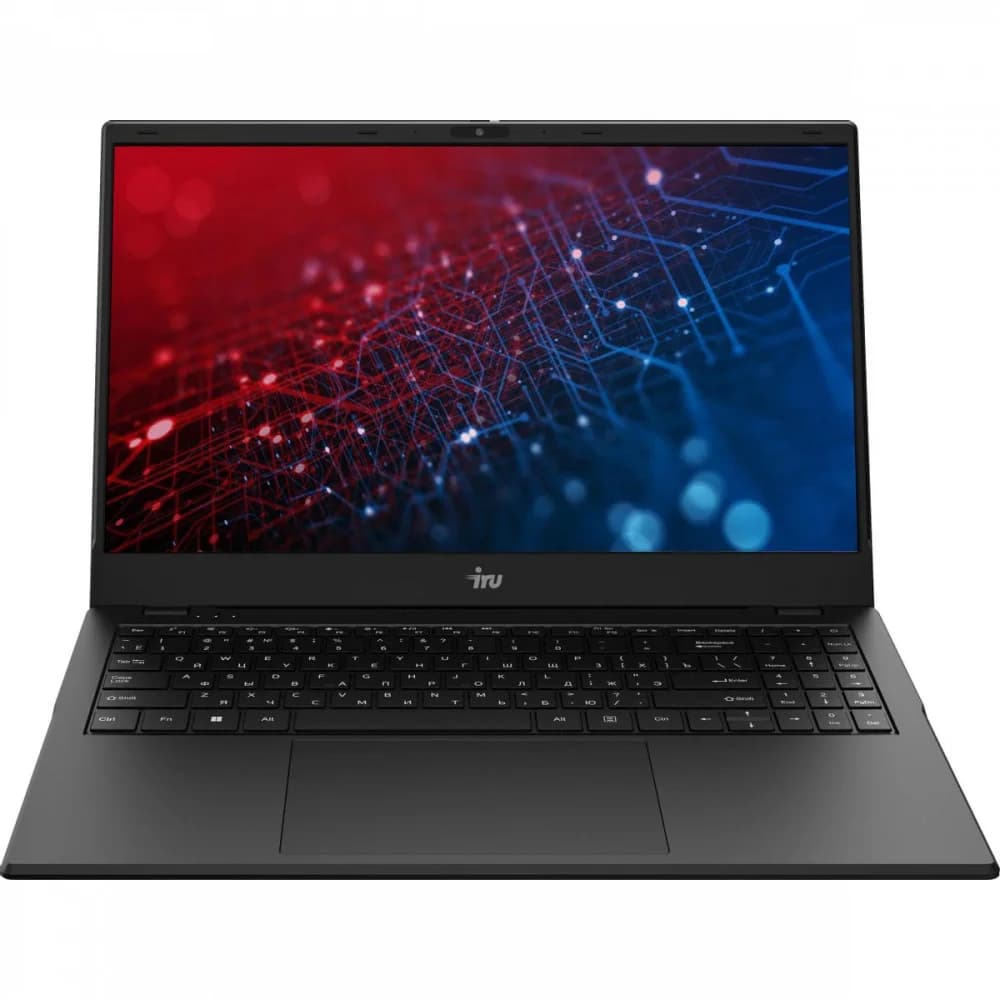 Ноутбук IRU Planio 15ING N100 8Gb SSD512Gb Intel Iris Xe graphics 15.6" IPS FHD (1920x1080) Free DOS black 6000mAh (2058904)