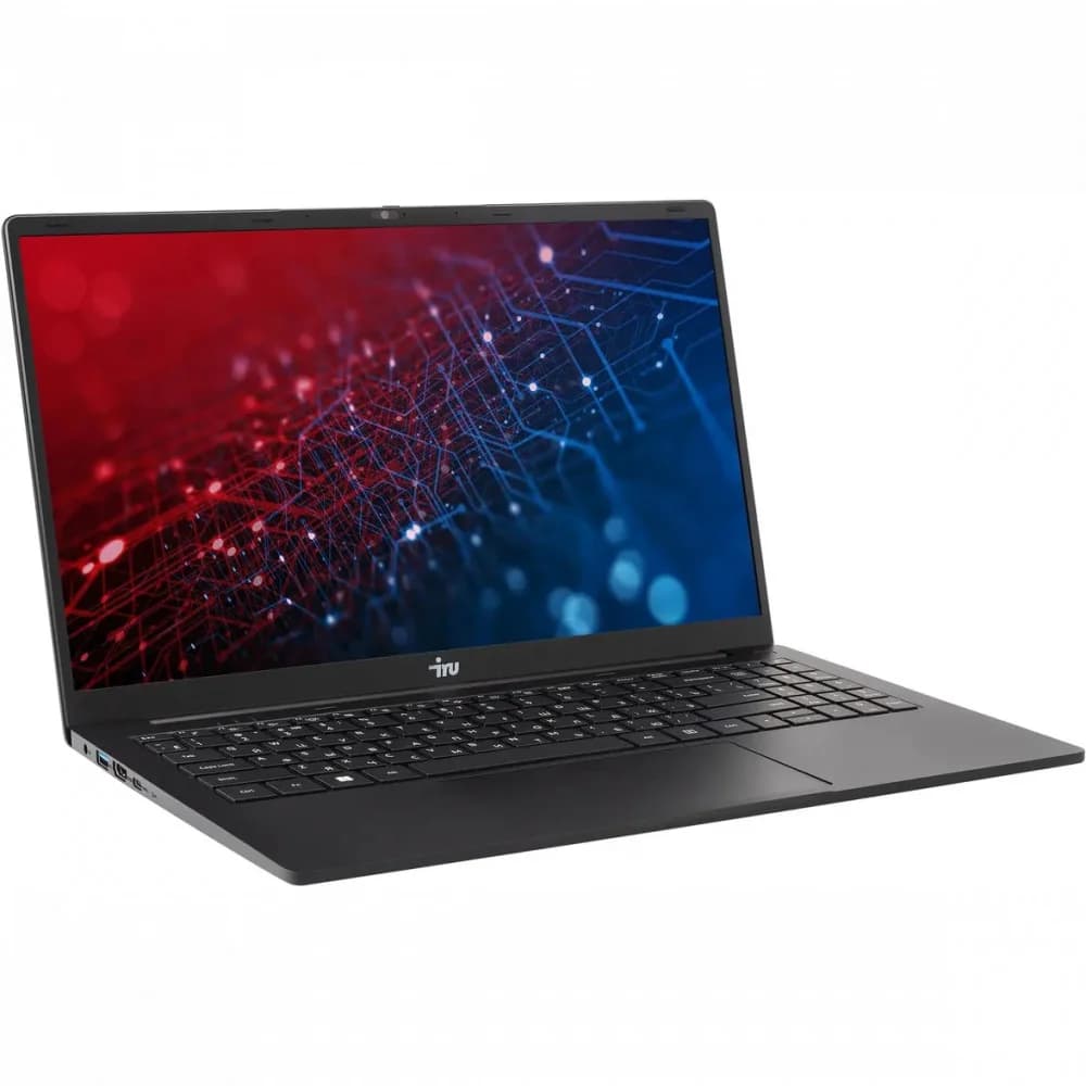 Ноутбук IRU Strato 15ALID4 Core i5 1334U 16Gb SSD512Gb Intel UHD Graphics 15.6" IPS FHD (1920x1080) Windows 11 Pro black WiFi BT Cam 6000mAh (2168024)