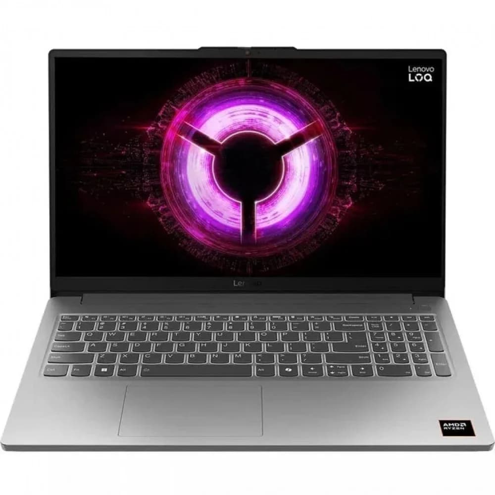 Ноутбук Lenovo LOQ 15ARP10E, Ryzen 7 7735HS/15.6"FHD/16GB/512GB/GF RTX4050 6GB/LAN/DOS