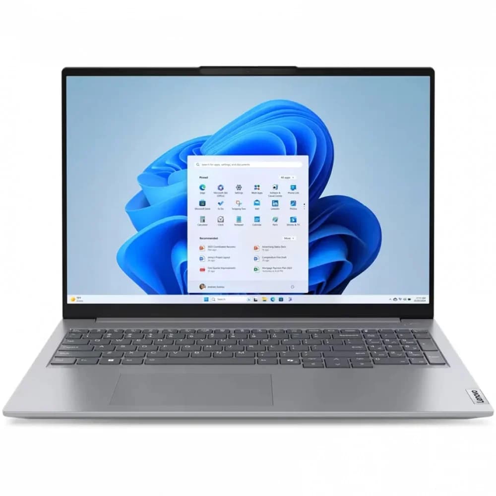 Ноутбук Lenovo ThinkBook 16 G7 IML/16_WUXGA_AG_300N/CORE_ULT5_125U/16GB/512GB/INTEGRATED_GRAPHICS/WIN_PRO_STD/2Y Depot Upgrade/WLAN_2X2AX_6E+BT/FINGERPRINT_READER_POWERBUTTON/FHD_IR_CAMERA_W/DUAL_MI