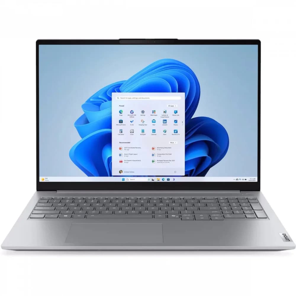 Lenovo ThinkBook 16 G8 IRL, Intel® Core™ 5 210H (E-cores up to 3.60GHz, 12MB) 16 1920 x 1200 Non-Touch, 16.0GB, 1x512GB SSD M.2 2242 PCIe Gen4 QLC, Intel® Graphics, BT 5.3,Wi-Fi 6E 2x2 AX, 100/1000M