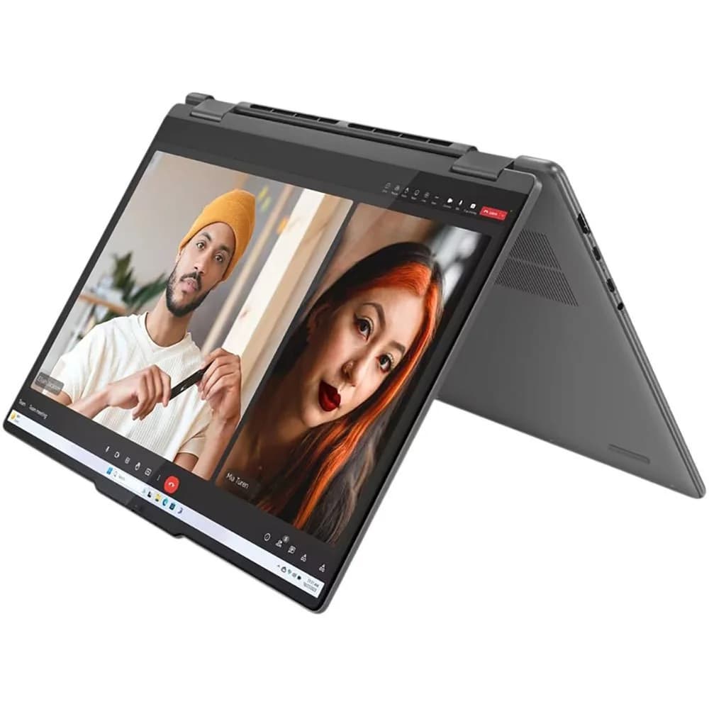 Yoga 7 2-in-1 16IML9, 16" (1920x1200) IPS 300n Touch, Ultra 7 155U, 16GB, 1TB SSD, Integrated Graphics, 71Wh, Win 11 Home English, Storm Grey, KB RUS/ENG, Power Cord EU