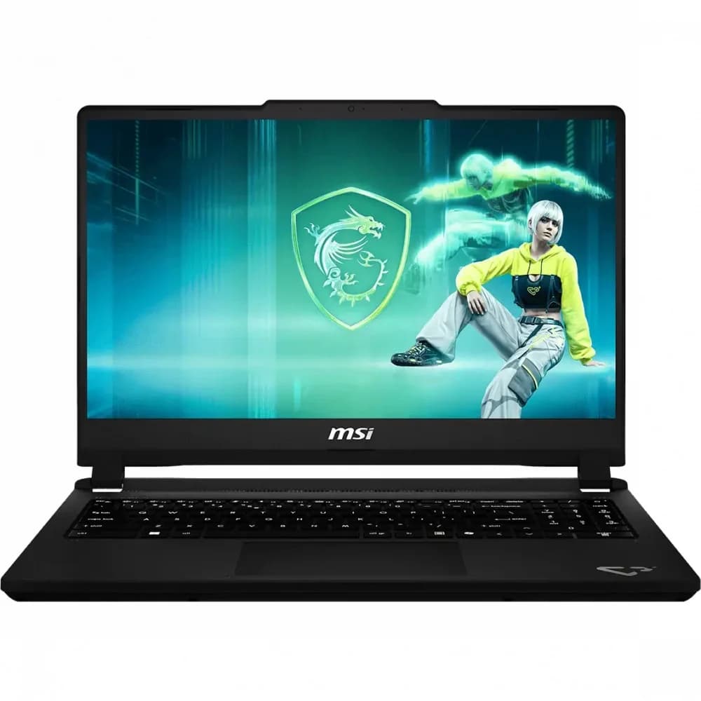 Ноутбук MSI Cyborg 15 C2WE-017XRU Core 5 210H 16Gb SSD512Gb NVIDIA GeForce RTX5050 8Gb 15.6" IPS FHD (1920x1080) FreeDOS grey WiFi BT Cam (9S7-15T121-017)