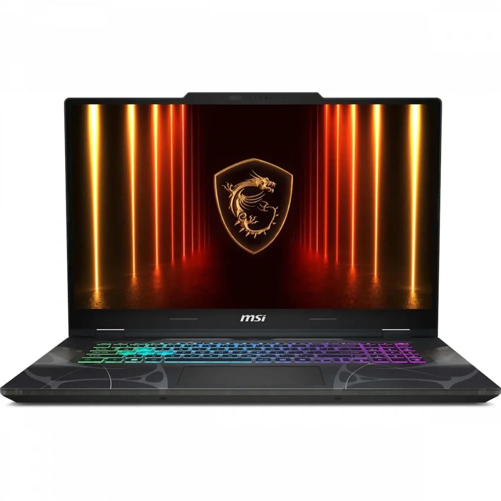 Ноутбук, MSI, Cyborg 17 B2RWEKG-294XKZ, MS-17U3, 9S7-17U332-294, 17,3", FHD 1920x1080, IPS, 144Hz, Intel Core 7 240H, 8GB*2 DDR5, 1TB SSD Gen5, NVIDIA GeForce RTX5050, 8GB GDDR7, DOS, Черный