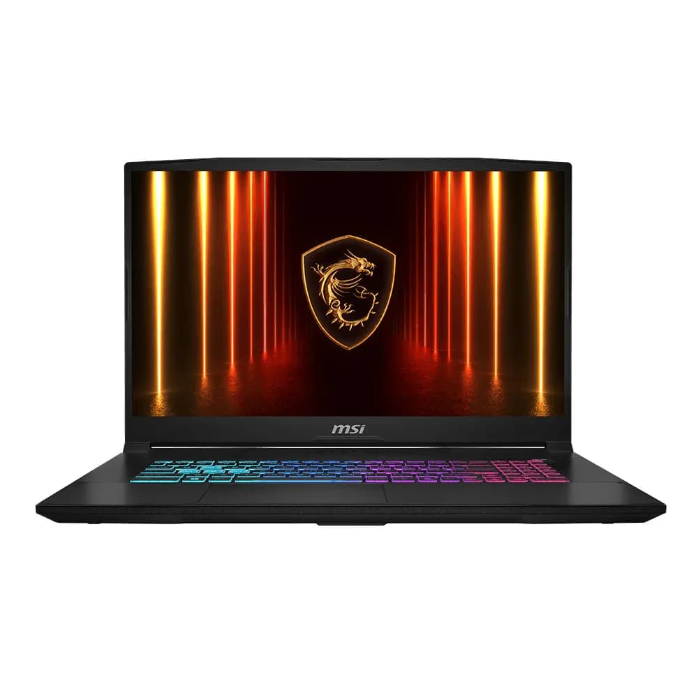 Ноутбук, MSI, Katana 17 HX B14WFK-404XKZ, MS-17L7, 9S7-17L791-404, 17,3", FHD 1920x1080, IPS, 144Hz, Intel Core i5-14450HX, 8GB*2 DDR5, 1TB SSD Gen5, NVIDIA GeForce RTX5060, 8GB GDDR7, DOS, Черный