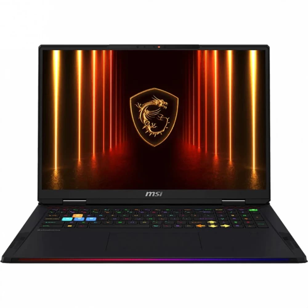 Ноутбук MSI Raider A18 HX A9WJG-216RU Ryzen 9 9955HX3D 64Gb SSD2Tb NVIDIA GeForce RTX 5090 24Gb 18" IPS UHD+ (3840x2400) Windows 11 Home black WiFi BT Cam (9S7-182L72-216)