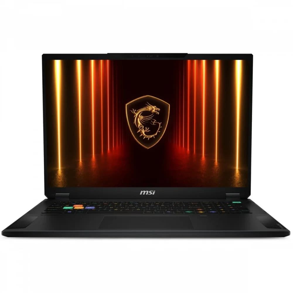 Ноутбук MSI Stealth 18 HX AI A2XWJG-052RU Core Ultra 9 275HX 64Gb SSD2Tb NVIDIA GeForce RTX5090 24Gb 18" IPS UHD+ (3840x2400) Windows 11 Home black WiFi BT Cam (9S7-183341-052)