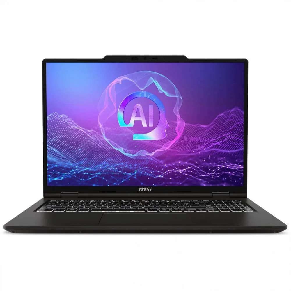 Ноутбук MSI Venture A16 AI+ A3HMG-026XRU Ryzen AI 7 350 16Gb SSD1Tb AMD Radeon 860M 16" OLED 2K (2048x1280) без ОС grey WiFi BT Cam (9S7-261K21-026)