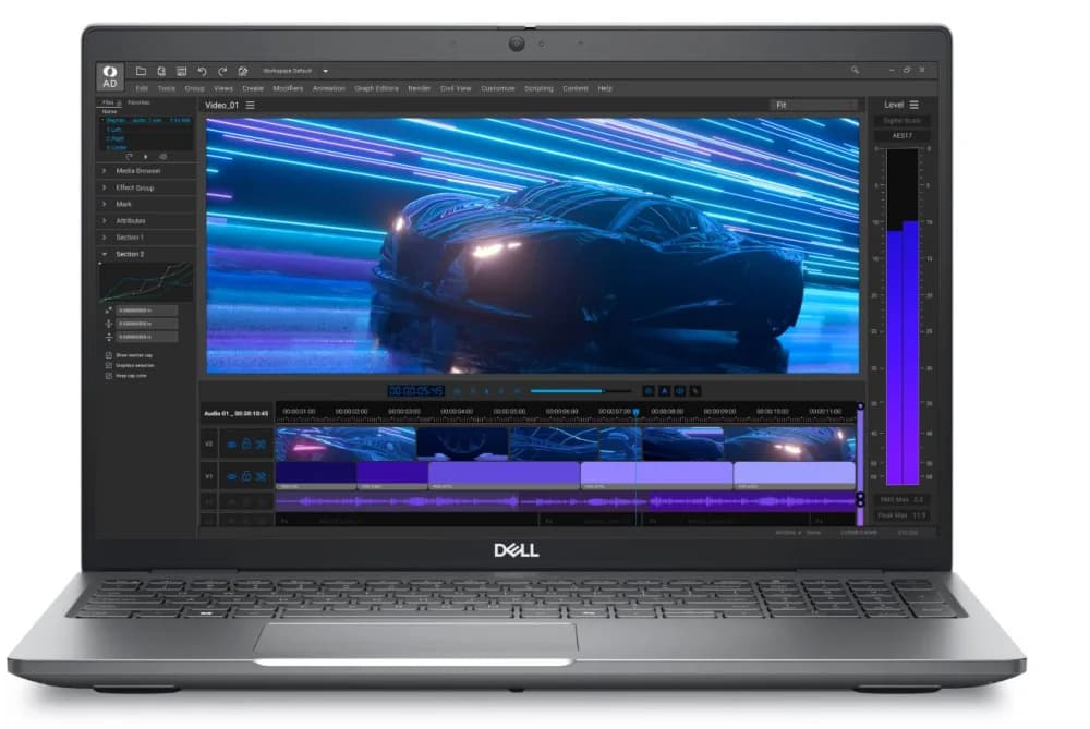 Мобильная рабочая станция Dell/Precision 3591/3г/Core Ultra 7/155H/1,4 GHz/16 Gb/M.2 PCIe SSD/512 Gb/No ODD/RTX 500 Ada/4 Gb/15,6 ''/1920x1080/Windows