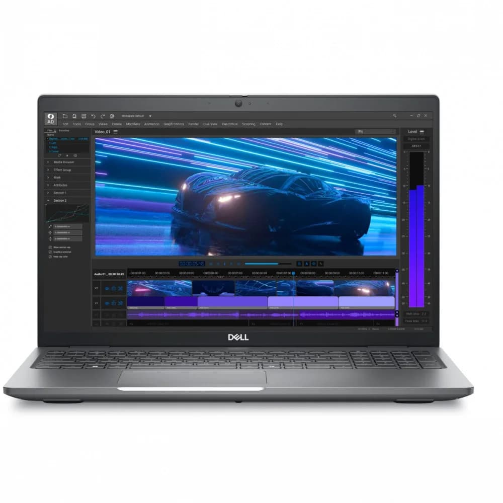 Мобильная рабочая станция Dell/Precision 3591/3г/Core Ultra 7/155H/1,4 GHz/16 Gb/M.2 PCIe SSD/512 Gb/No ODD/RTX 1000 Ada/6 Gb/15,6 ''/1920x1080/Window