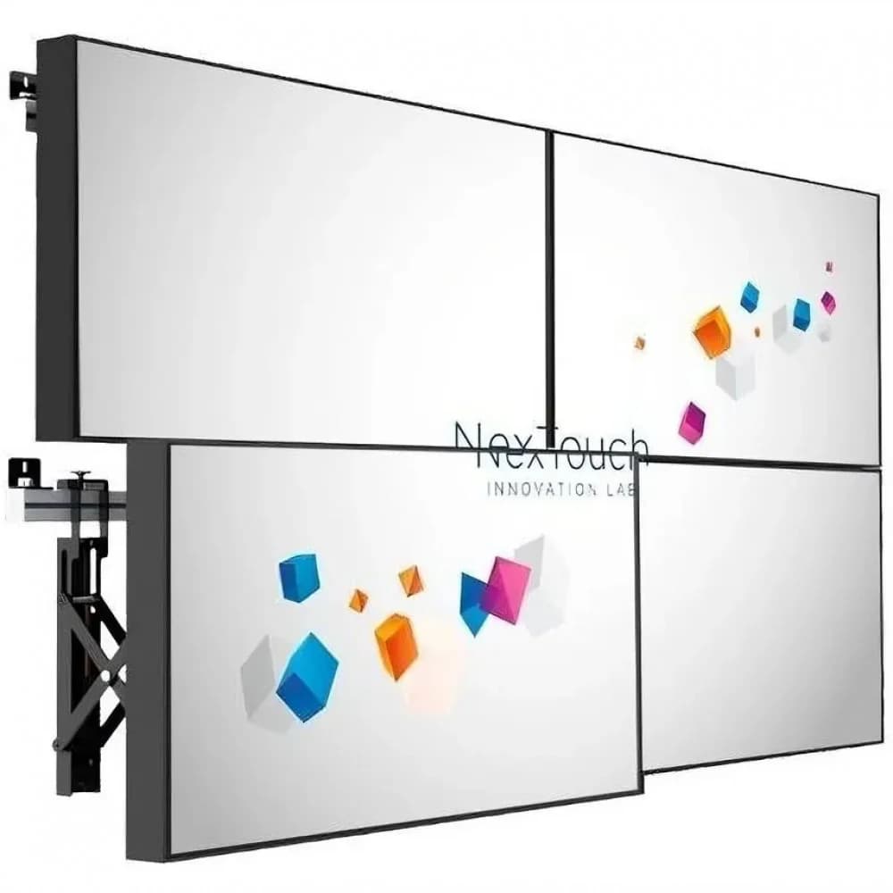 Панель NexTouch 55" NextPanel55W18 черный IPS LED 8ms 16:9 HDMI матовая 1200:1 500cd 178гр/178гр 1920x1080 DisplayPort USB 25кг (RUS)