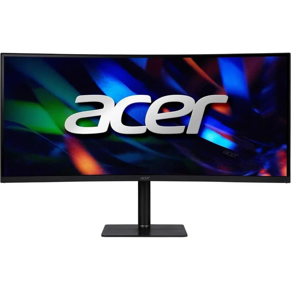 Монитор Acer CZ342CURVbmiphuzx 34'' 1000R, 21:9, VA, UHD, 0,5/1ms, 300cd, 180Hz, HDMI, DP, USB-C, USB, SPK, HAS