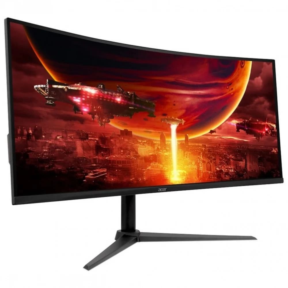 Монитор 34" Acer Nitro ED340CURX0bmiipx, Black, VA, 3440x1440@200Hz, 250кд/м2, 4000:1, 5ms,2xHDMI,DP