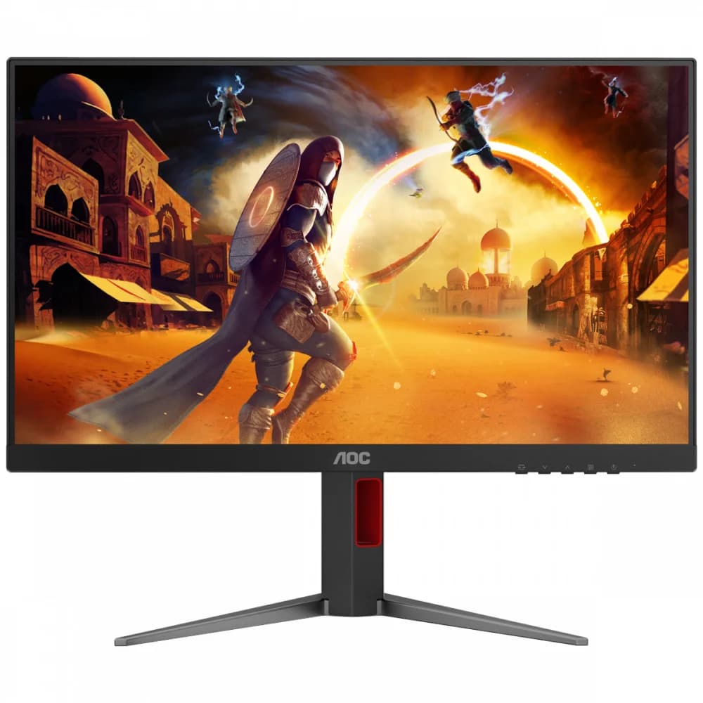 Монитор 23.8" AOC 24G4HA Black (IPS, 1920x1080, 200Hz, 0.5 ms, 178°/178°, 300 cd/m, 1000:1, +2xHDMI 2.0, +DisplayPort 1.4, +MM, Pivot)