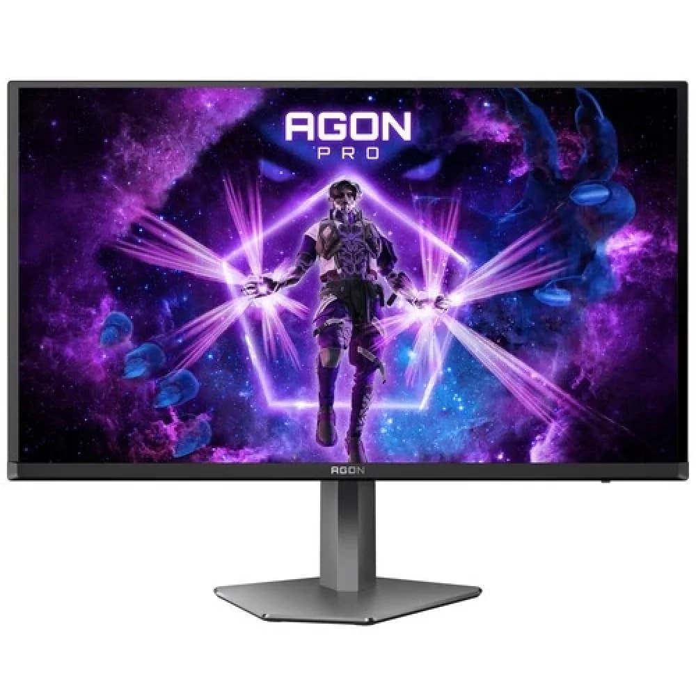 Монитор 26.5" AOC AGON AG276QKD2 Black-Grey (QD-OLED, 2560x1440, HDMI 2.1×2, DisplayPort 2.1, USB 3.2 Gen1×2, 0.03 ms, 178°/178°, 1000 cd/m(пиковая), 1,5 млн:1, 500Hz, Pivot)