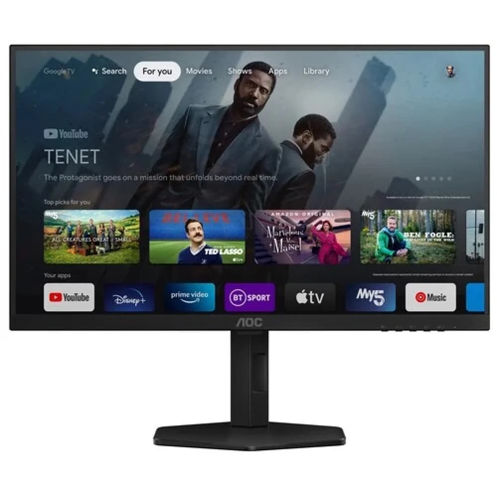 Монитор 27" AOC Q27G4XY Black (VA, 2560x1440, 180Hz, 0.3 ms, 178°/178°, 450 cd/m, 80M:1, 2xHDMI 2.0, DisplayPort 1.4, Pivot)