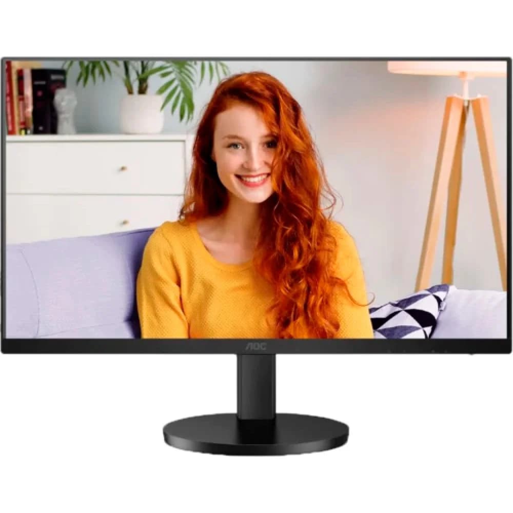 Монитор 27" AOC U27B3CF Black (4K, IPS, 3840x2160, 4 ms, 178°/178°, 350 cd/m, 20M:1, +HDMI 2.0, +2xUSB 3.2, +USB Type-C (65W), +MM, +регулировка по высоте)