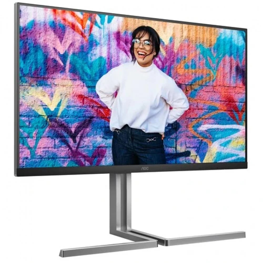 Монитор 31.5" AOC U32U3CV, Black, IPS, 3840x2160@60Hz, 400кд/м2, 1000:1, 4ms, 2xHDMI,DP