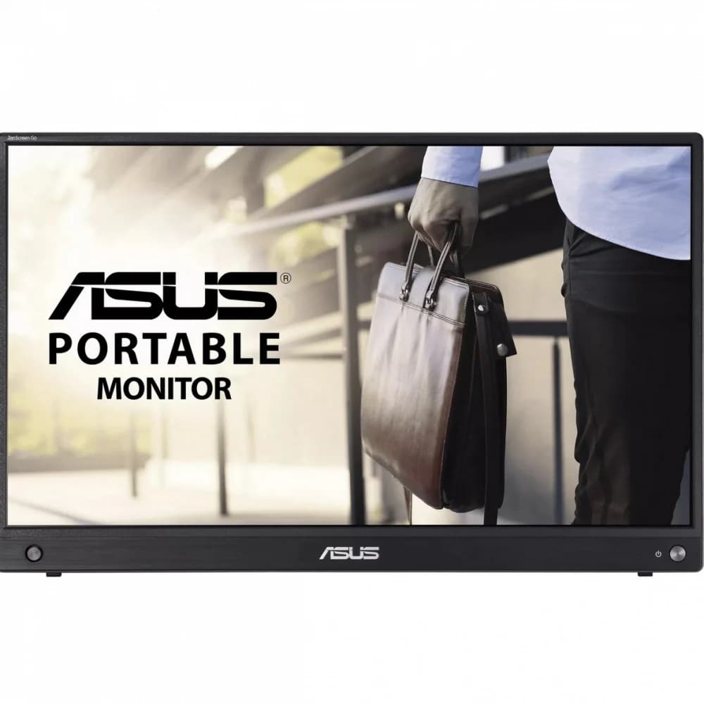 Монитор 15.6" ASUS MB16AWP, Black, IPS, 1920x1080@60Hz, 250кд/м2, 1200:1, H/V:178,mini-HDMI,2xUSB-C