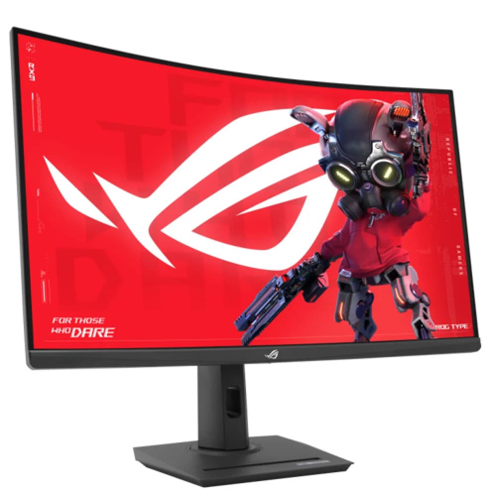 Монитор 32" Asus XG32WCS, VA, 2560x1440@180Hz, 350кд/м2, 3500:1, H/V:178, 1ms, HDMI, DP