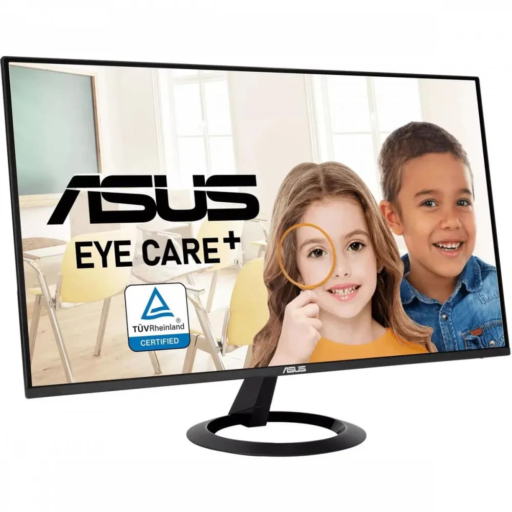 Монитор 24" Asus VZ24EHF, Black, IPS, 1920x1080@100Hz, 250кд/м2, 1300:1, 1ms, HDMI