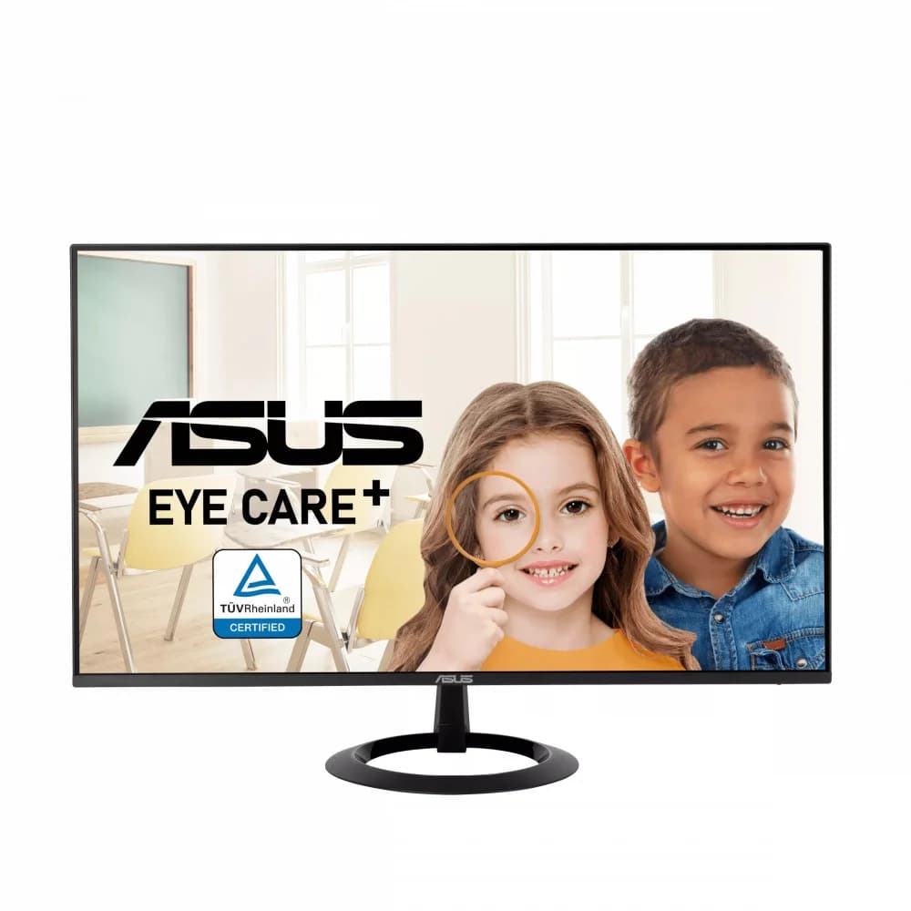 Монитор 27" ASUS VZ27EHF, Black, IPS, 1920x1080@100Hz,250cd/m2, 1300:1, H/V:178,1ms,HDMI