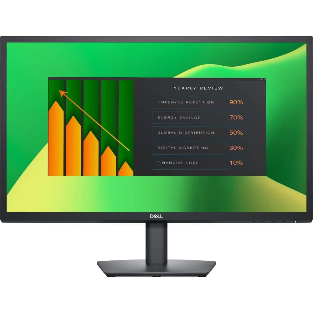 Монитор 23.8" Dell E2423H, Black, VA, 1920x1080@60Hz, 250кд/м2, 3000:1, H/V:178, DP, VGA