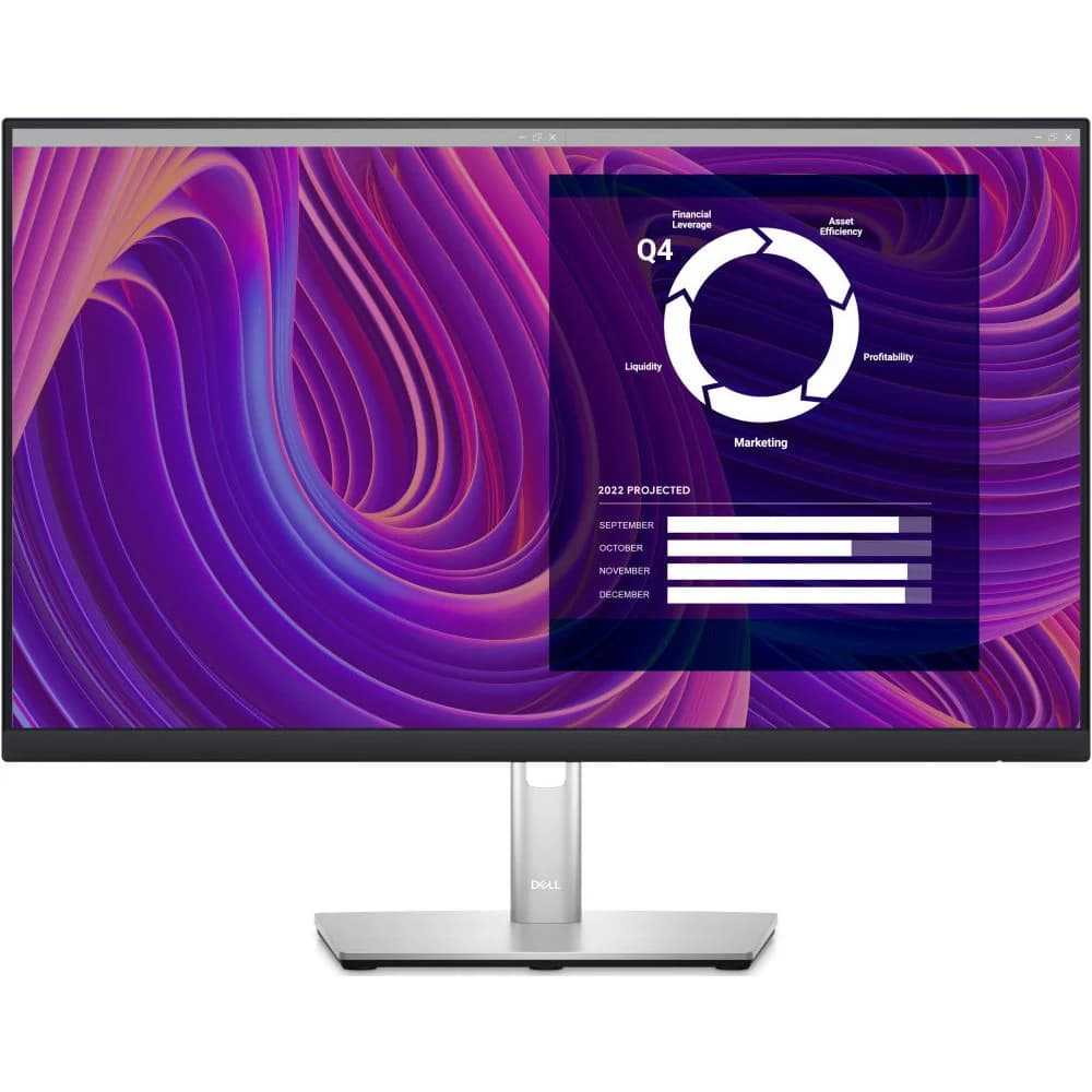 Dell 24 Monitor - P2423D - 60.5cm (23.8")/IPS QHD 2560 x 1440 at 60 Hz/DisplayPort 1.2,HDMI,USB 3.2 Gen 1 upstream,4 x USB 3.2 Gen 1 downstream/3Yr W