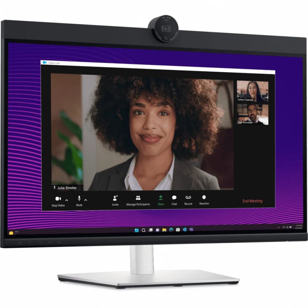 Монитор Dell/P2724DEB/27 Video Conferencing Monitor/27 ''/QHD/2560x1440 Pix/1x HDMI (HDCP 1.4)/1x DP 1.4 (HDCP 1.4)/1x DP-out with MST/1x RJ45/1x 3.5m