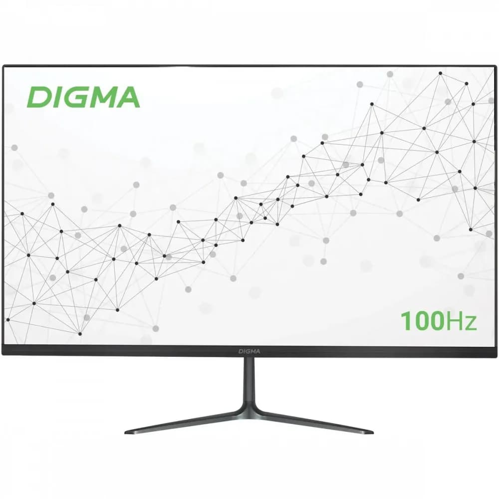 Монитор Digma 23.8" Progress 24P302F черный IPS LED 5ms 16:9 HDMI матовая 250cd 178гр/178гр 1920x1080 100Hz FreeSync VGA FHD 3.6кг