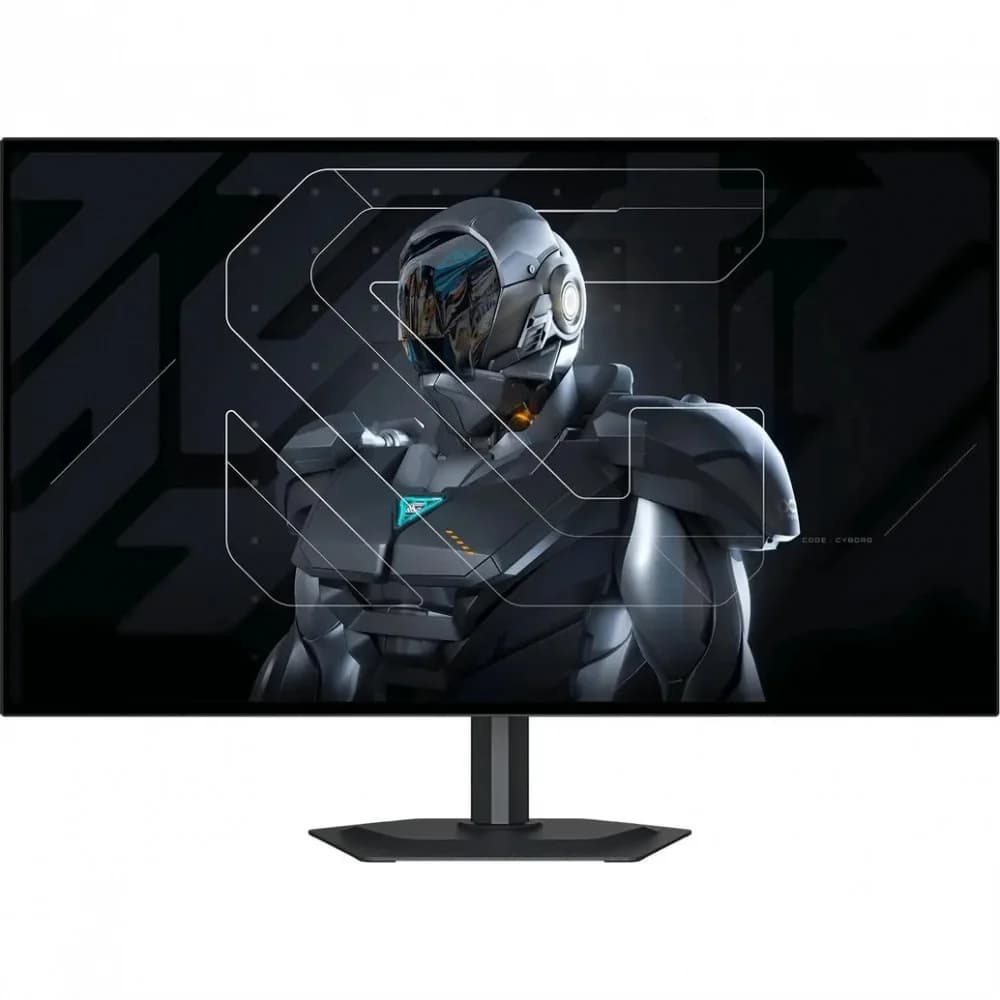 Монитор Gigabyte 27" MO27Q28GR черный OLED LED 0.03ms 16:9 HDMI M/M глянцевая HAS Piv 1500000:1 335cd 178гр/178гр 2560x1440 280Hz DP 2K USB 6.7кг