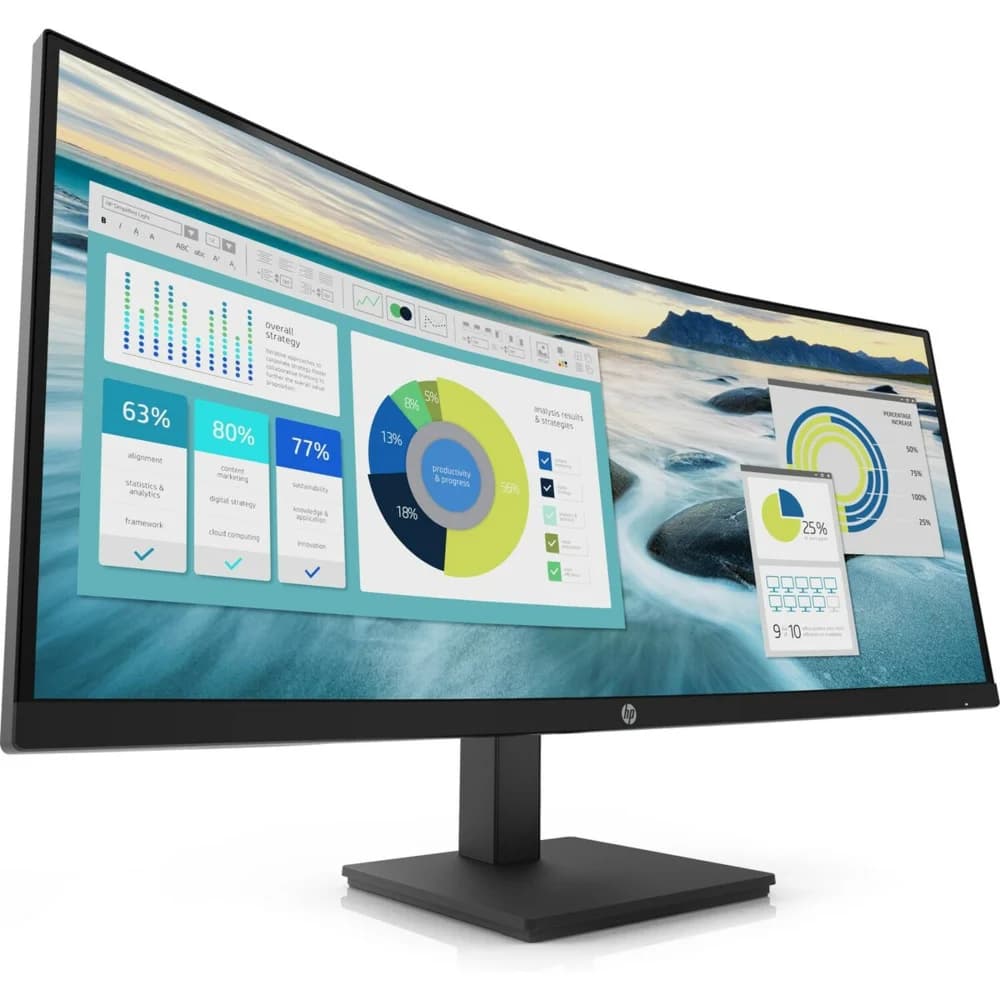 HP 21Y56AA HP P34hc G4 WQHD USB-C Curved Monitor